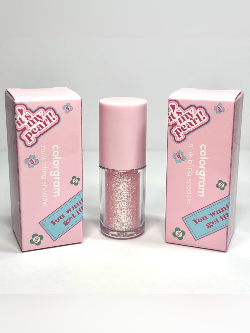 ⚡️Set of TWO (2) COLORGRAM Milk Bling Shadows in Shade 02 - Opal Flash
